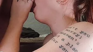 Teasing step brother blow job! Blue balls!