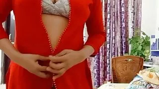 Thin old widow neighbor aunty having sex inside the house viral mms