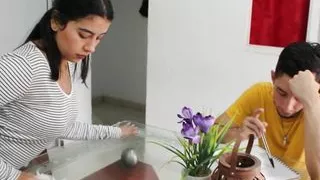 fuck my horny stepsister's pussy in exchange for doing a homework-CREAMPIE - Porn in Spanish