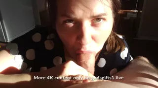 Teen Sloppy Deepthroat Big Cock Pov 4k (ultra Hd)