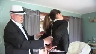 Reporter Jasmine Tricked Into Being Bound In Handcuffs