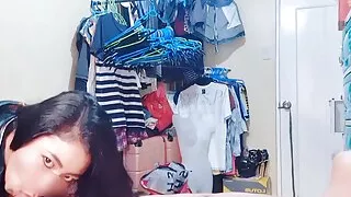 I'll catch my stepdad touching her self and I help her to cum in my pussy,this is how we are,when no one else is athome