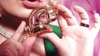 Mistress showing you, sissy... your costume. You should wear it! (Arya Grander)