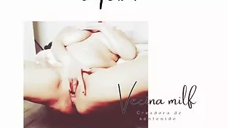 Neighboring milf starts dripping squirt  masturbating alone in my house