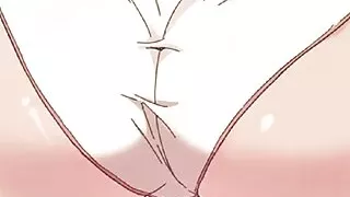 Round ass wants to be fucked for the first time, while posing - comic