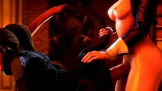 Bastet and Liz Doggy Fuck