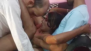 Amateur Bisexuell Orgie - Dreier Spielen Sexuell Deshi Porno