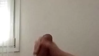 Young guy jerking off his hard cock  #15