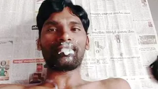 Rajeshplayboy993 cumming on the mouth
