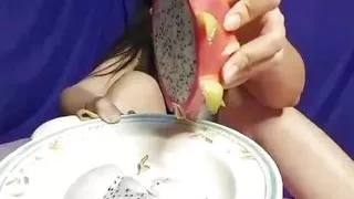 Eat my fruit at morning breakfast 3