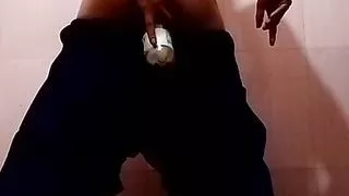 Gay girl in blue dress