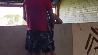 Outdoor fuck old abondoned ruins