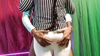 Beautiful cute desi girlfriend boyfriend couple dirty talk Hindi audio hard boobs press and fucked