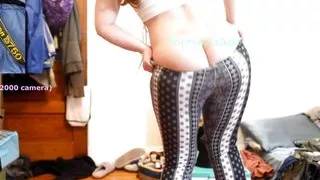 Flair Pants White Girl Big Ass Wedgie Struggle To Pull Up heyitshazelxoxo