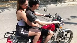 I Take My Stepmom Latina To Colombia On The Bike To Have Sex And She Cheats On My Stepfather Horny Family Porn In Spain