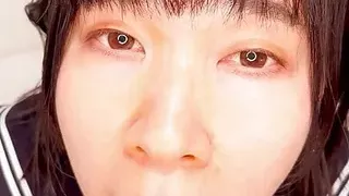 school girl teen femboy GOKKUN dirty milk while in heat Soft core school girl