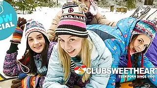 Snow Humping Bunnies