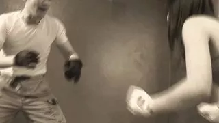 Horny Slut Masturbates Before Riding A Hard Cock