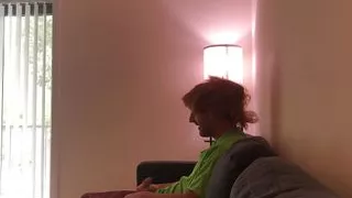 Shaggy Strokes Huge Cock POV