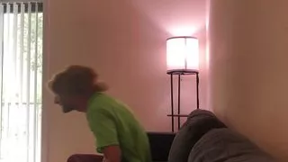 Shaggy Strokes Huge Cock POV