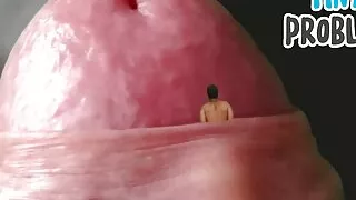 Gay Stepdad - Tiny Problem - I Never Thought I Would End Up Tightly Wrapped In Stepdads Foreskin! - By Manlyfoot