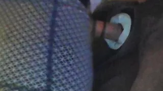 Homemade Fleshlight Fucking With Cockrings