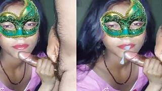 aaj paheli bar lund ka pani bhabhi ke muh me giraya