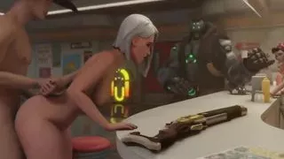 Ashe fucked in the ass