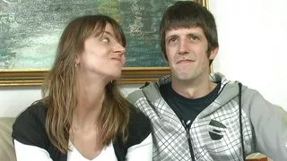 Casting with german actress and actor in threesome, in this