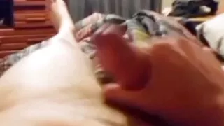 Having Phone Sex With My Slutty Woman and she tells me about hotties she wants and my dick is pathetic.