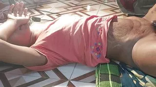 MFM,fucked after deep throat to bbc that carries up her and fuck her hard THREESOME SEX