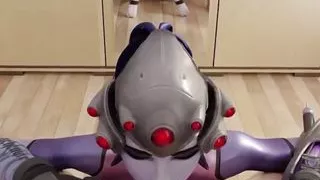 Widowmaker Sucking You Cock In The Changing Room