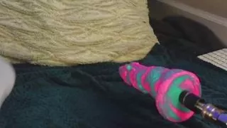 Perverted Woman Covered Her Ass With Oil And Fucked Herself In Front Of Strangers On Camera