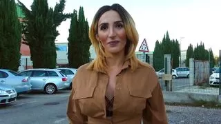 Hot bitch fucks hard with white and black cocks