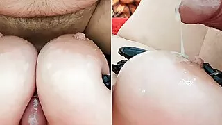 Hot Big Titted BBW MILF Does a Wonderful Handjob and Titifac