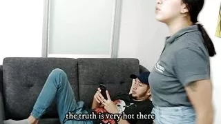 Nympho stepsister wants to be passionately fucked by her stepbrother CREAMPIE - Porn in Spanish