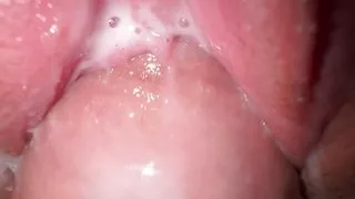 Lick Stepsister's Pussy, Close up Fuck and Rubbing Cumshot