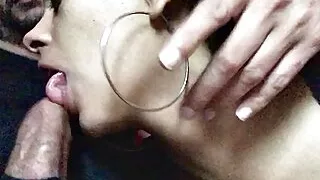 Hot teen Fiebre Anal sucking Navo Ricos very hard cock and get cum on her sweet mouth