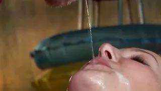 An amazing fetish session featuring a stunning German