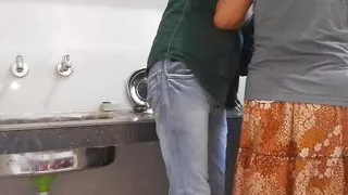 Indian Maid Creampie sex in kitchen