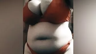 My Real stepmom 57 year old .She shows me her new Bikini.Homemade 008