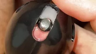 Cumshot beim Abspritzen