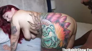 suck swallow slob on thee cameron cox bbc santana red big booty latina