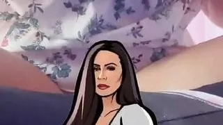 Showing off my body and showing off my white legs