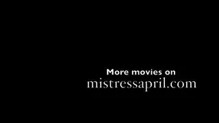 Dominatrix Mistress April - Latex Sewage Slave