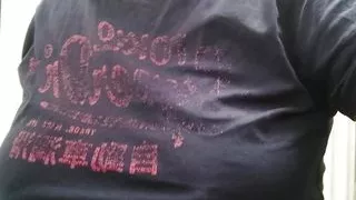 Public toilet pissing doggy