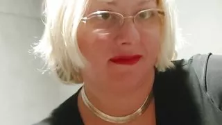 Pissing in public toilet close up