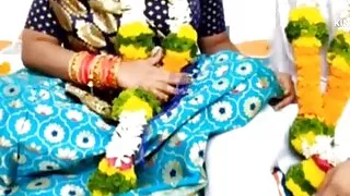 The bride was decorating the bedroom of a friend's honeymoon, bid up a shot first