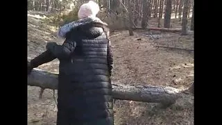 Fucked a female in the forest