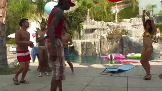 Watch me fucking she loves big cocks